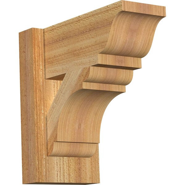 Ekena Millwork Olympic Traditional Rough Sawn Outlooker, Western Red Cedar, 6"W x 12"D x 12"H OUT06X12X12OLY01RWR - main